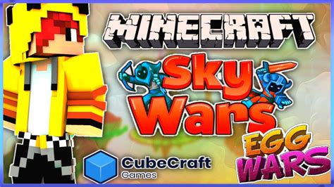 Cubecraft Live Minecraft Mini Games Egg Wars Sky Wars Bed Wars