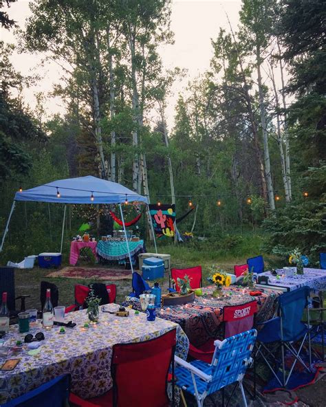 How To Throw A Camping Engagement Party