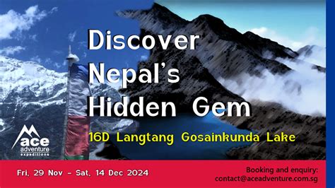 Langtang Gosainkunda Lake Trek Ace Adventure Expeditions