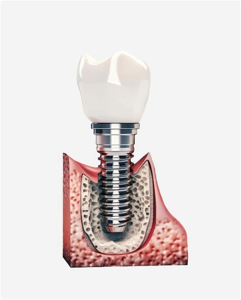 Premium Ai Image Human Teeth And Dental Implant Illustration Created