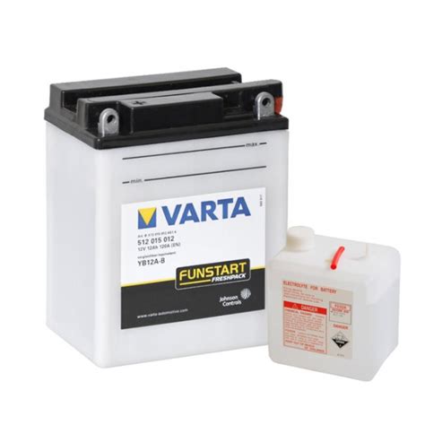 Batterie Quad VARTA YB12A B 12v 12ah Batterie4moto Fr