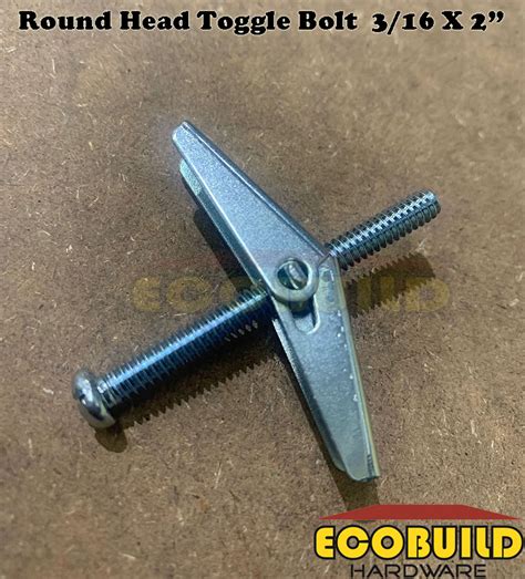 Round Head Toggle Bolt 316 X 2 1 Set With 4 Screw And 4 W