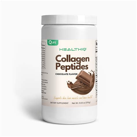 Health Iq Grass Fed Collagen Peptides Powder Chocolate Quantus Life Llc