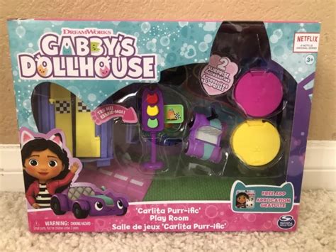 Gabby S Dollhouse Carlita Purr Ific Play Room Netflix New Eur