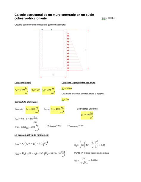 Pdf Mathcad Elementos Mecanicos En Muros Dokumen Tips