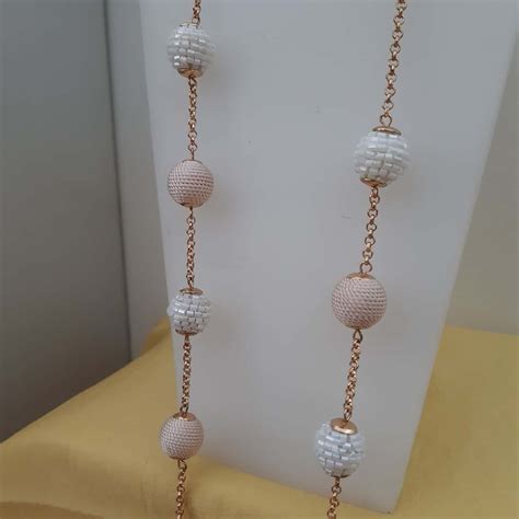 Lovisa Womens Necklaces Gold Pink White S