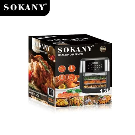 Sokany Digital L Capacity Air Fryer New Design W Touch Screen