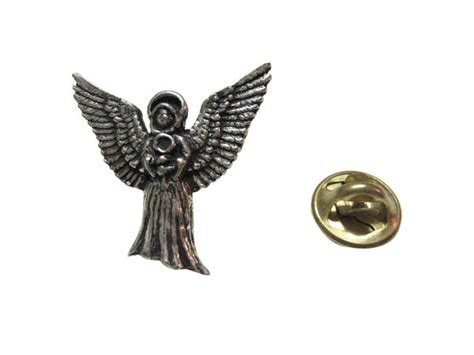 Angel Statue Lapel Pin Kiola Designs