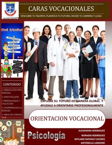 Revista De Orientacion Vocacional By Antonella Langone Issuu