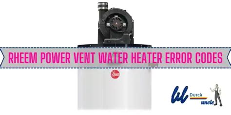 How To Fix Ao Smith Water Heater E55 Code