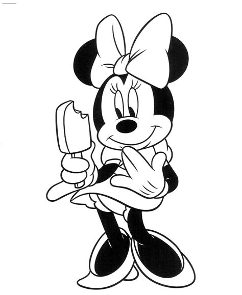 Mickey Mouse Ice Cream Coloring Pages - Coloring Home