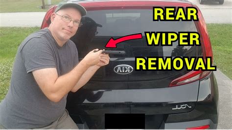 Kia Soul Rear Wiper Removal And Re Install Youtube