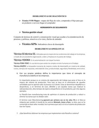 LEAN MANUFACTURING KAIZEN MEJORA CONTINUAdocx PDF Descarga Gratuita