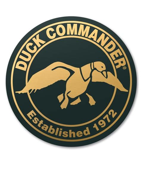 Duck Commander Logo Decal Round Circle