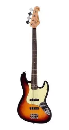 Contrabaixo Sx Cordas Jazz Bass Sjb Ts Sunburst Parcelamento