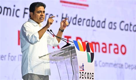 Nations Wealth Should Be Distributed Equally To All Says Kt Rama Rao