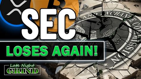 SEC LOSES Crypto Prices WILD RIDE Grayscale Bitcoin ETF XRP Go BIG