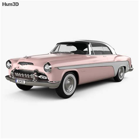 DeSoto Firedome Sportsman hardtop Coupe 1955 3D模型 车辆 on Hum3D