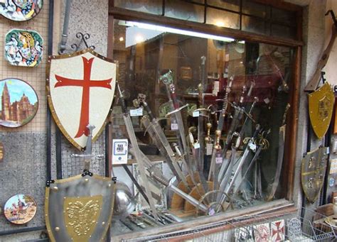 Sword Shops In Toledo Spain Sword Armor Blog