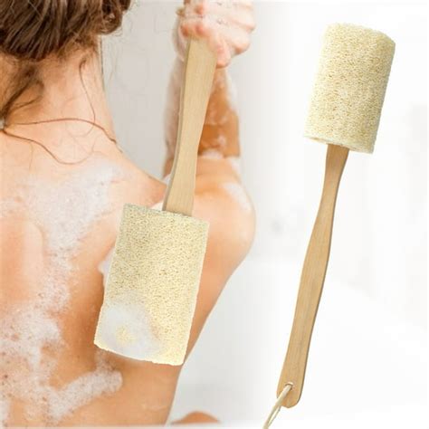 Loofah Back Scrubber For Shower Eeekit Natural Exfoliating Loofah