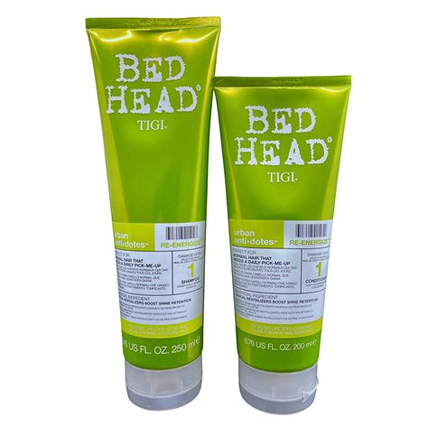 Tigi Bed Head Urban Antidotes Re Energize Shampoo 8 45 Oz Conditioner