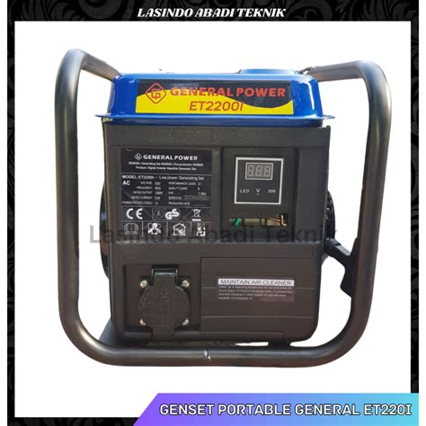 Jual Genset Generator Bensin 1300 Watt Portable ET2200I ET 2200 I