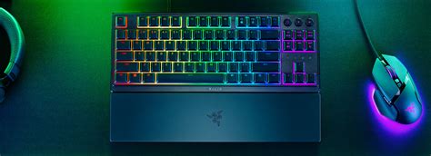 Razer Ornata V3 Tenkeyless 機械式薄膜遊戲鍵盤