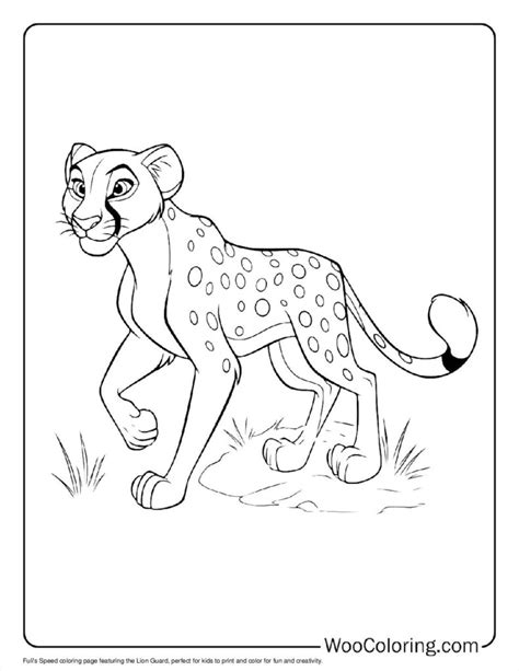 Lion Guard Coloring Pages Free Printable Pdf Woo Coloring