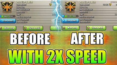 Finaly😮level Up Your Clan With 2x Speed Hidden Coc Secret Tips And Trick Youtube