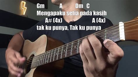 Sembah Naim Daniel Tutorial Gitar Easy Chord Easy Strumming