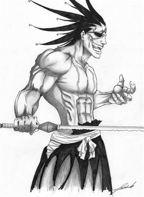 Kenpachi Zaraki By Siroka On Deviantart