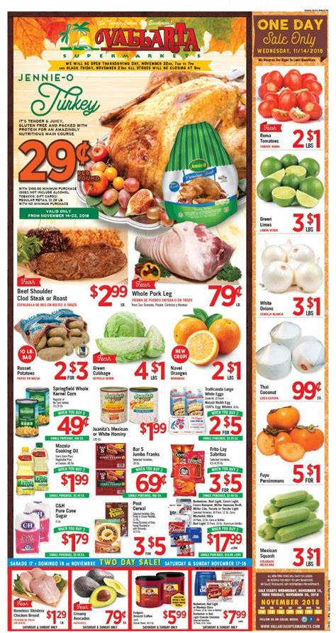 Vallarta Supermarkets Weekly Ad Flyer Mar Apr