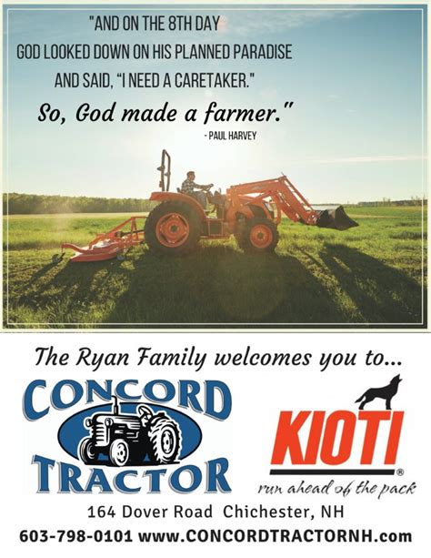 Fiddlehead Ad Concord Tractor