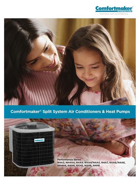 PDF Comfortmaker Split System Air Conditioners Heat Pumps