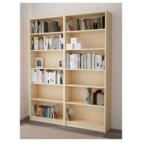 Billy Bücherregal Birkenfurnier 160x28x202 Cm Ikea Deutschland