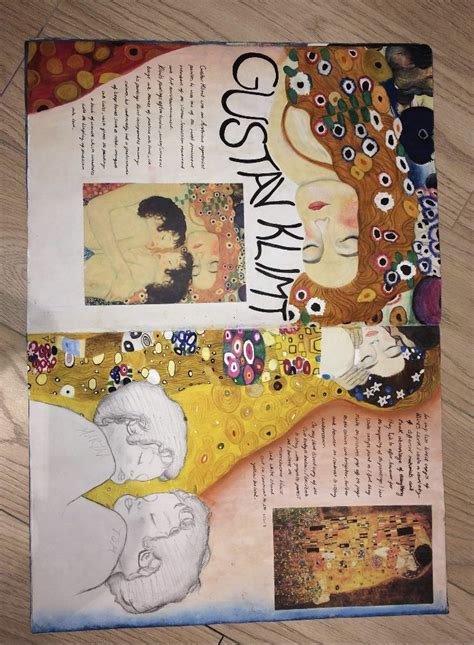 Gustav Klimt Sketchbook Klimt Art Gcse Art Sketchbook Art School