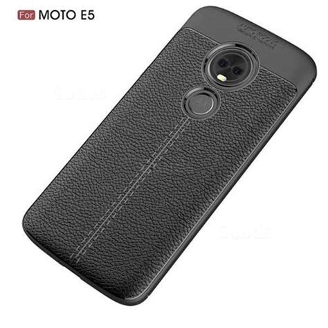 Luxury Auto Focus Litchi Texture Silicone Tpu Back Cover For Motorola