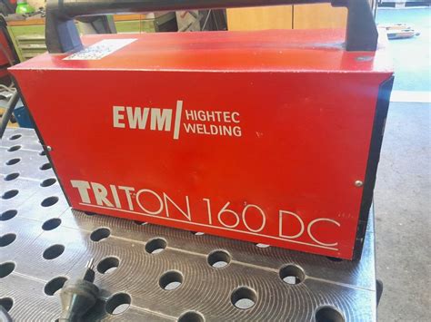 Tig Schweissanlage EWM Triton 160 DC Kaufen Auf Ricardo