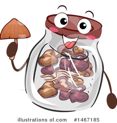 Fungi Clipart #1616453 - Illustration by BNP Design Studio