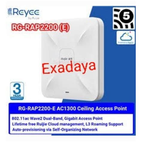 Jual Paket Ruijie Reyee Rg Rap E Rg E Ge Poe Access Point