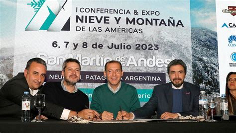 Gutiérrez inauguró la primera Conferencia de Nieve y Montaña de las