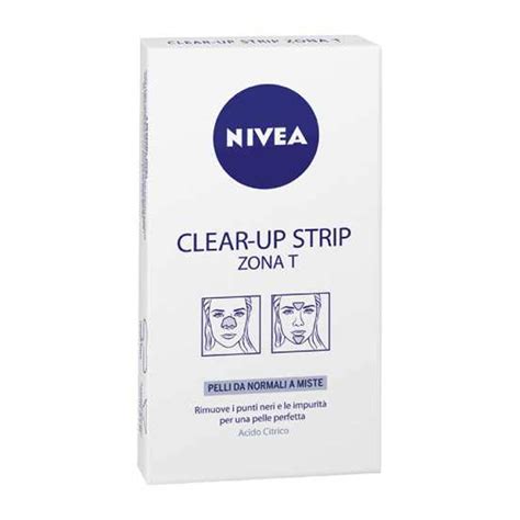 Nivea Clear Up Strip Zona T Anti Punti Neri Cerotti Top Farmacia