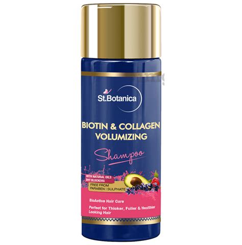 St Botanica Biotin And Collagen Volumizing Shampoo Buy Bottle Of 50 0 Ml Shampoo At Best Price In