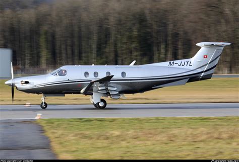 M JJTL Private Pilatus PC 12 NG PC 12 47E Photo By Karl Dittlbacher