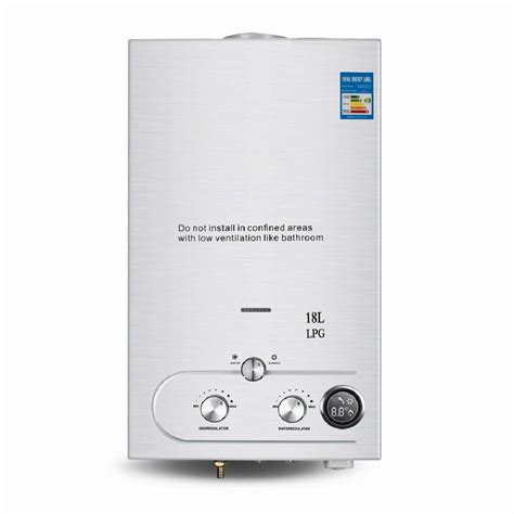 L Tankless LPG Propane Gas Hot Water Heater Instant Boiler Bathroom Shower Instant Hot Water