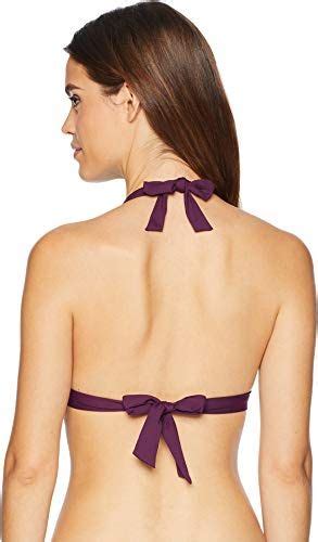 Becca By Rebecca Virtue Women S Reconnect Banded Halter Bikini Top