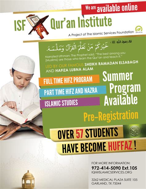 Quran Institute | Islamic Services Foundation