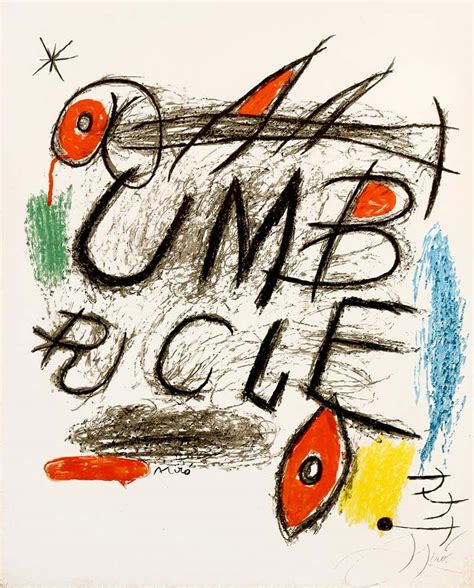 Joan Miró Prints and Multiples - 724 For Sale at 1stDibs | joan miro ...