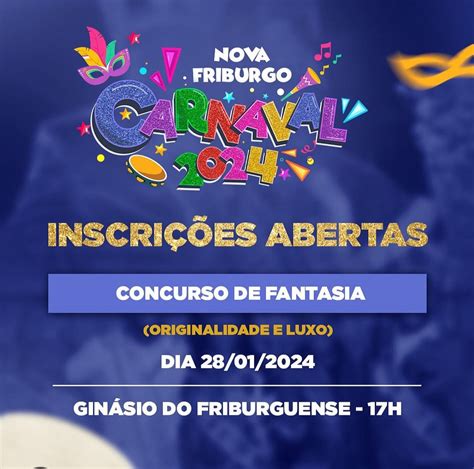 A Liga das Escolas de Samba de Nova Friburgo está inscrições