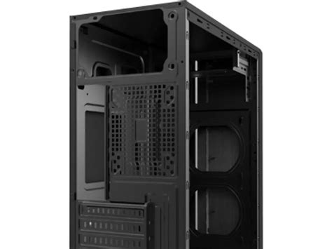 Gabinete Gamer Kwg Vela M Rgb Lateral Em Acr Lico Mid Tower Black